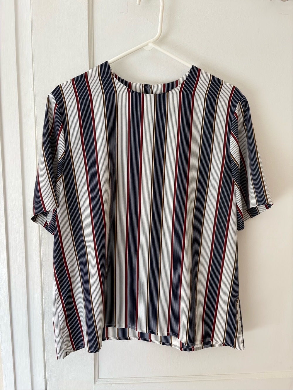 Vintage striped blouse